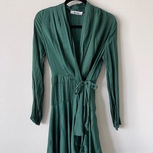 MINI GREEN DRESS